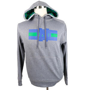 Champion Notre Dame Pullover Hoodie Gray Men's Medium "Herman" on back